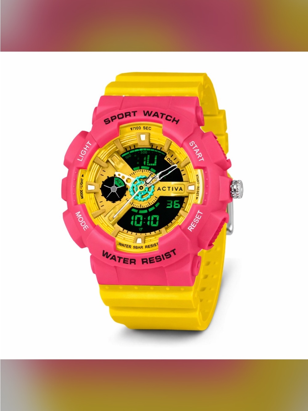 Men’s Activa Pink Lemonade Watch